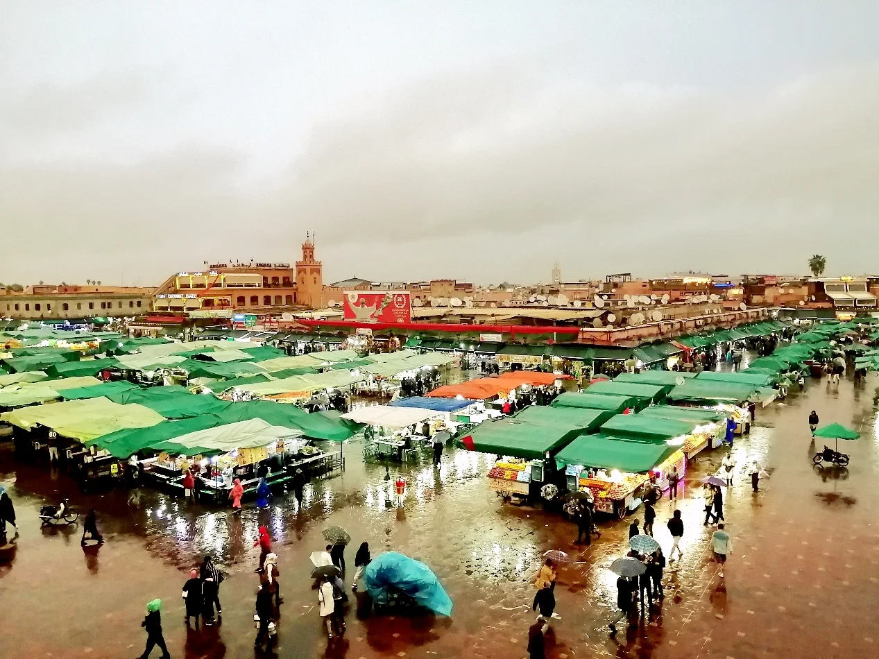 Marrakech - Jemaa el-Fnaa